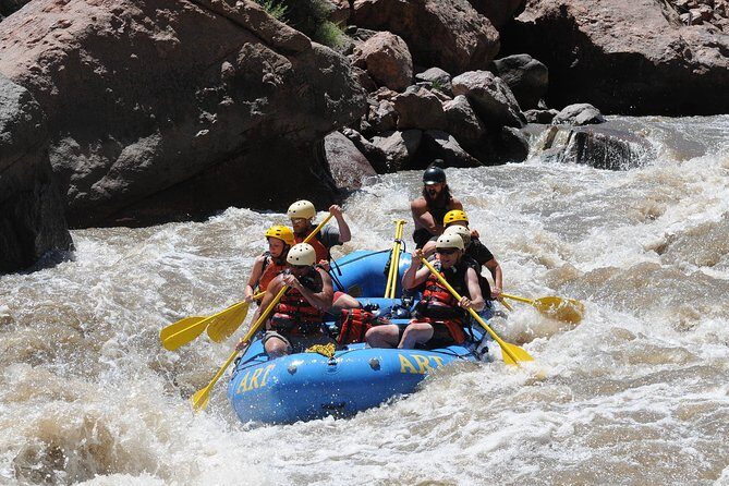 Exciting Whitewater Rafting Trip near Colorado Springs - Key Points