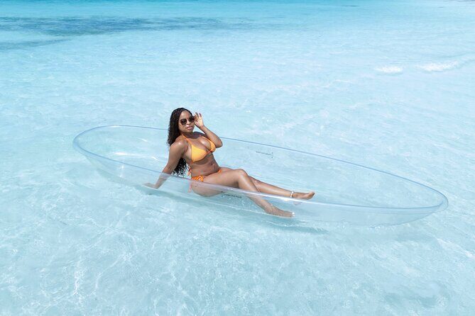 Exclusive Aerial Reflection: Solo Clear Kayak in Turks and Caicos - Key Points