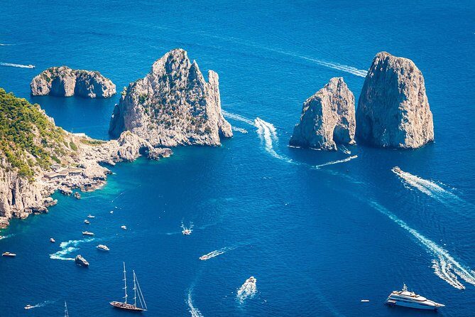 Exclusive Capri Boat Tour from Naples or Sorrento - Detailed Breakdown of the Itinerary