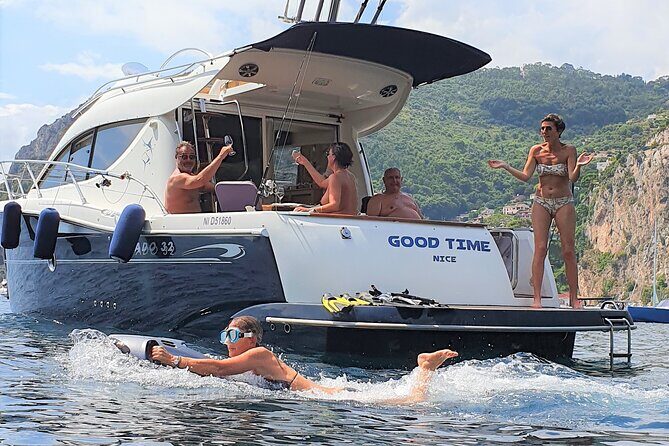 Exclusive cruise, swimming, Saint Jean Cap Ferrat, Nice, Eze - Exploring the French Riviera by Boat: A Practical and Enjoyable Guide