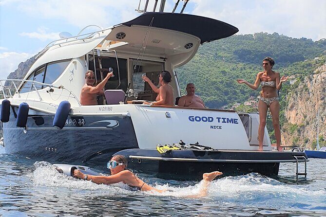 Exclusive cruise, swimming, Saint Jean Cap Ferrat, Nice, Eze - Key Points
