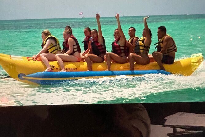 Exclusive Fun Adventure on a Banana Boat Water Ride - A Detailed Look at the Banana Boat Experience in Turks and Caicos