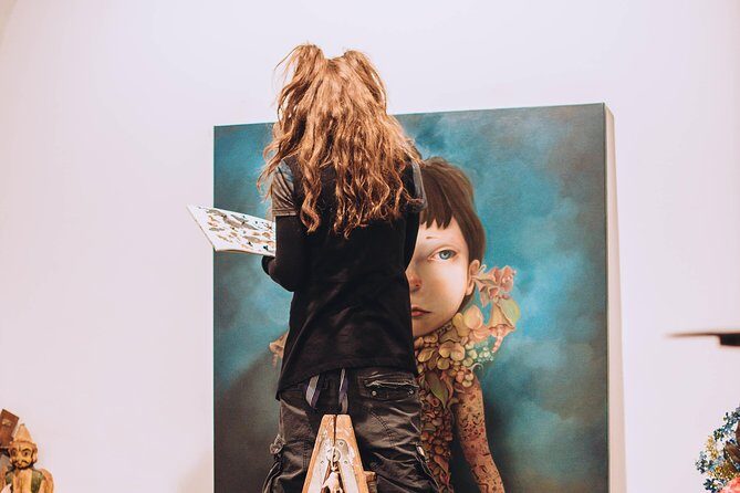 Exclusive gallery walk in Barcelonas art district - The Sum Up