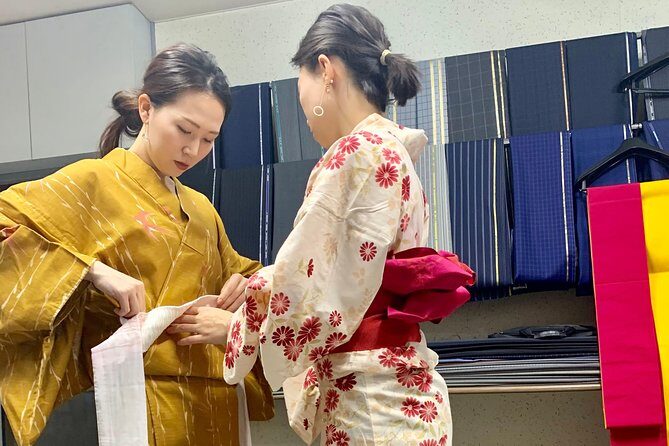 Exclusive private Yukata dressing workshop - An Authentic Dive into Japanese Culture: Private Yukata Dressing Workshop in Osaka