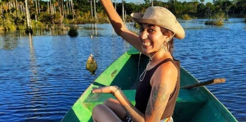 Excursion to Lake Yacumama + Sunset | Piranha fishing - Exploring the Lake Yacumama Excursion + Sunset: A Nature Escape in Madre de Dios