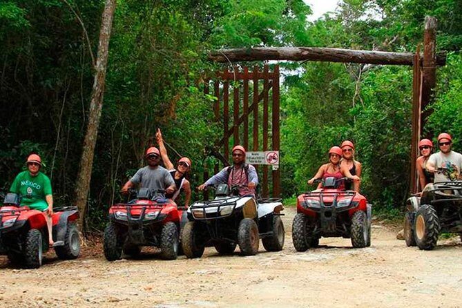 Experience ATV (shared) Ziplines & Cenote with Lunch from Cancún - FAQ