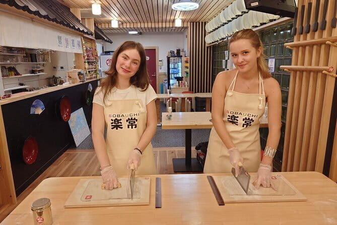Experience Big soba knife Soba Making Class in Tokyo Kappabashi - An Authentic Touch on Tokyo’s Kappabashi Street