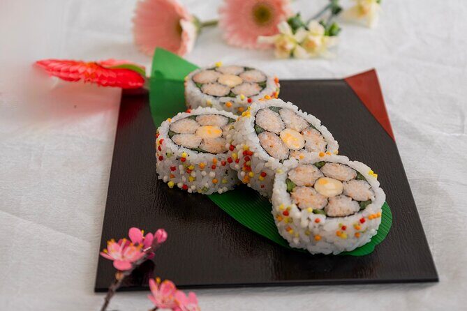 Experience Calligraphy and Decorative Sushi Roll in Tokyo - Key Points