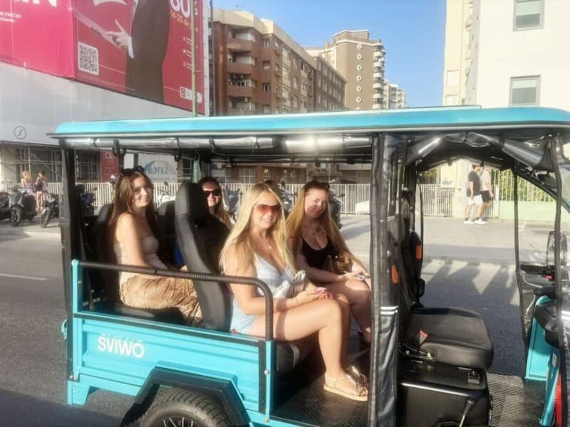 Explore Barcelona comfortably with our electric TukTuks. - The Sum Up
