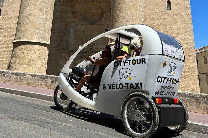 Explore Montpellier by bike-taxi on a 3-hour private trip - Authenticity and Insider Tips