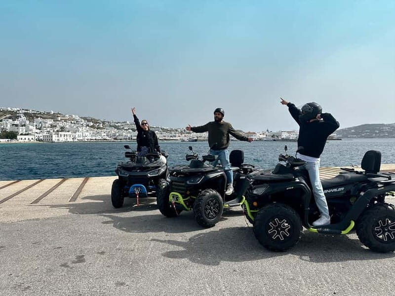 Explore Mykonos Island with a 650cc ATV / QUAD Tour - Key Points