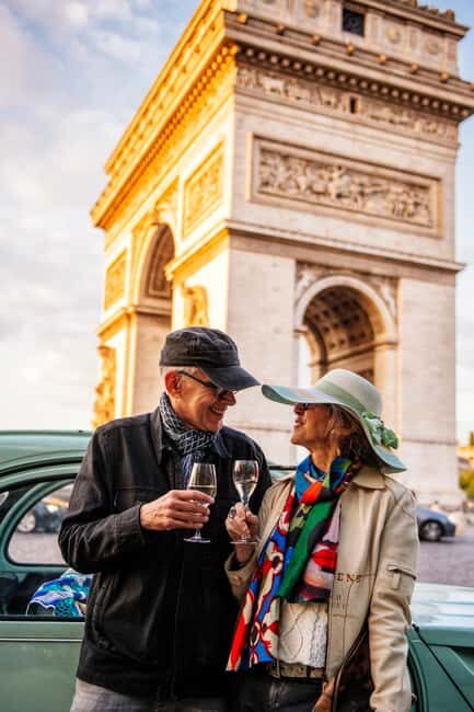 Explore Paris in a vintage 2CV, day or night, with a Champagne option - The Sum Up