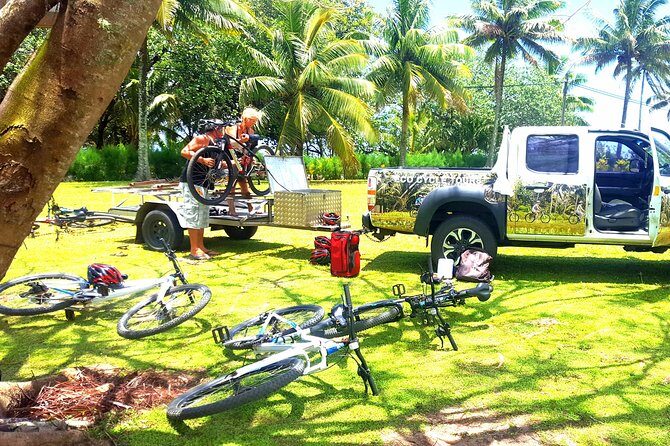'Explore' Rarotonga Guided Bike Tour with Lunch and Swim - In The Sum Up