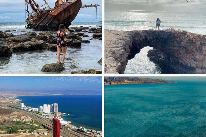 Explore rosarito & cove/ secret places grounded boat - Key Points