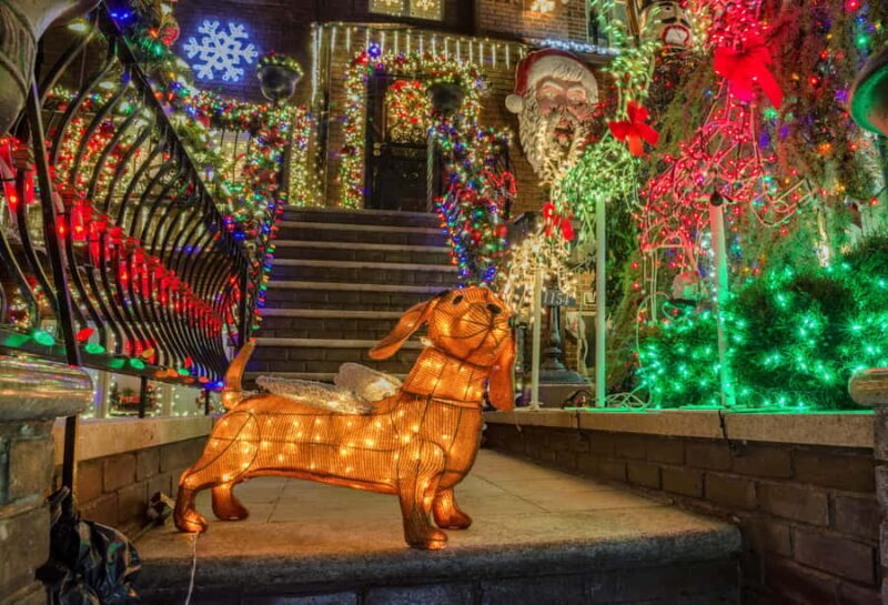 Explore the Magic of Christmas Lights in NYC's Dyker Heights - What Could Be Better?