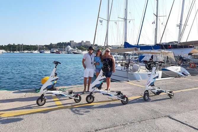 Explore the new town and the medieval town of Rhodes on scooters - 3 hours - FAQ