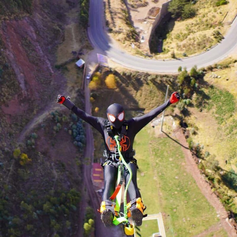 Extreme activity : Bungee jumping - The Itinerary in Detail