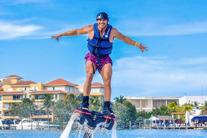 Extreme Flyboard activity in Cancun. Live the adrenaline with us! - Key Points
