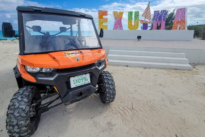 Exuma,Bahamas: 6 Seater Buggy/Jeep Rental with Bluetooth speakers - Discover Exuma on Four Wheels: A 6-Seater Buggy Rental Experience