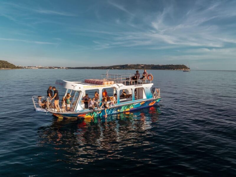 Faana: Glass Boat Tour of Brijuni National Park - What To Expect on the Boat
