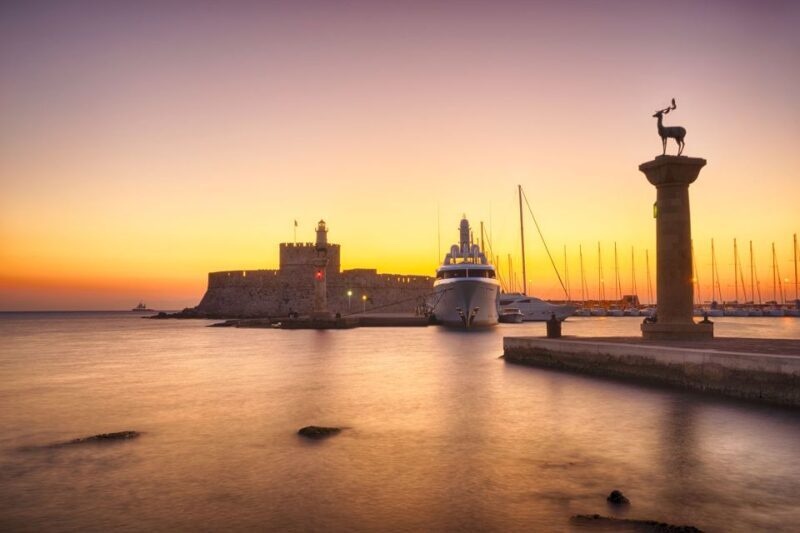 Faliraki: Evening RIB Cruise with Champagne and Sunset Views - Key Points