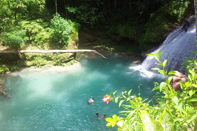 Falmouth Dunns River Falls and Blue Hole Excursion - Key Points