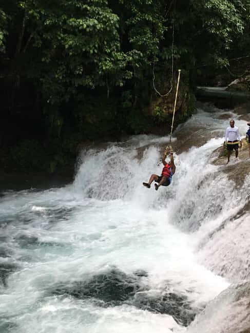 Falmouth: Dunn's River Falls, Blue Hole, and Zipline Tour - An In-Depth Look at the Tour Experience