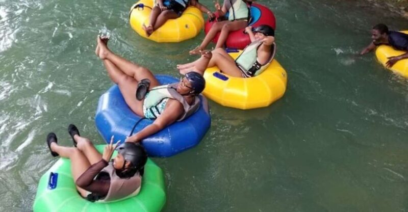 Falmouth: Dunn's River Falls & River Tubing with Lunch - Key Points