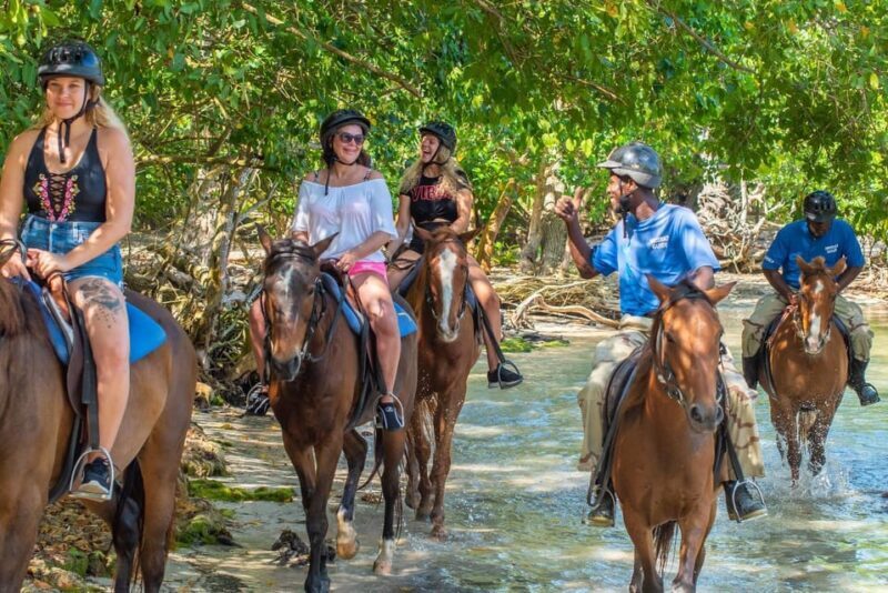 Falmouth: Horseback Riding in the Ocean & Bamboo Rafting - FAQ