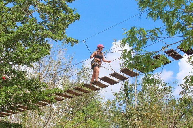 Family ATV Cenote Five Zip Lines Photos Taco Lunch Tequila Taste - Exploring Cancun’s Natural Wonders and Adventure