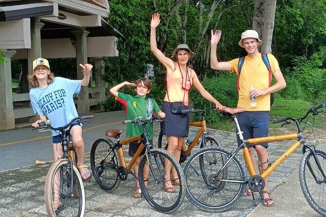 Family Bicycle Tour in the Green Oasis of Bangkok on Bamboo bikes - FAQ