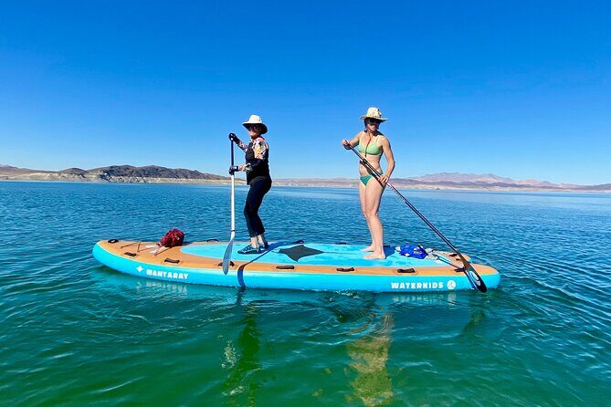 Family Paddleboard "Mantaray" Rental for Up to 4 at Lake Mead - Key Points