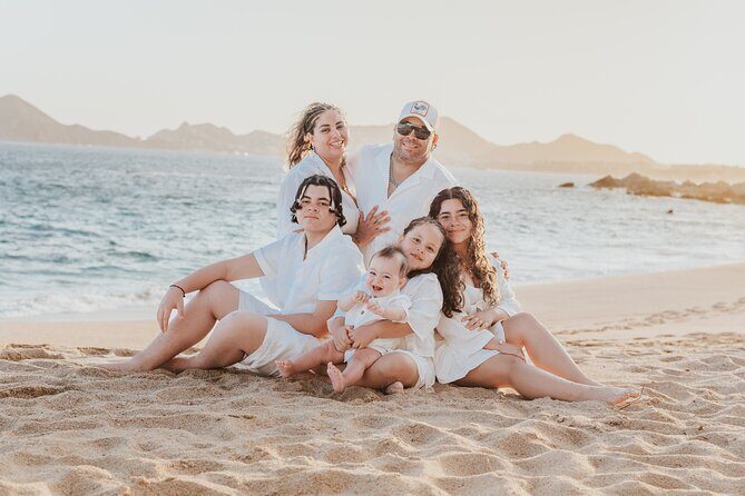 Family photo shoot on beach monuments - An In-Depth Look at the Cabo Family Photo Experience