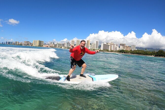 Family, Private & Group Surfing Lessons, Waikiki Courtesy Shuttle - Key Points