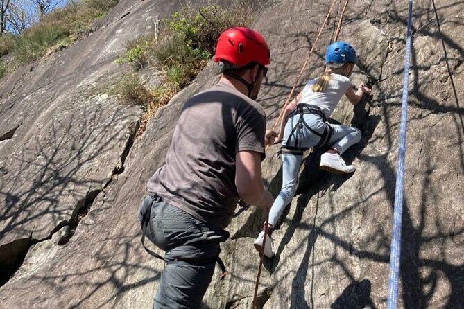 Family rock climbing near Locarno - Authentic Feedback from Past Participants