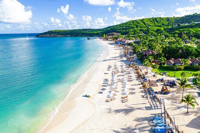 Famous Red Phone Booth Beach (Dickenson Bay) and Fort Bay Beach - Introduction: A Short but Sweet Antigua Beach Experience