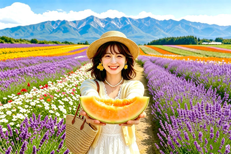 Farm Tomita, Shikisai no Oka, Aoiike: Sapporo Departure Furano Biei 1-Day Tour (Optional All-You-Can-Eat Cantaloupe) - A full day from Sapporo, without the transport puzzle