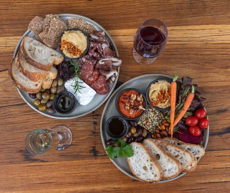 Farmers Lunch - Food and Wine for 2 - Key Points