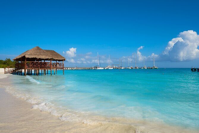 Fascinating beach club at Riviera Maya, full day pass with transport included - Key Points