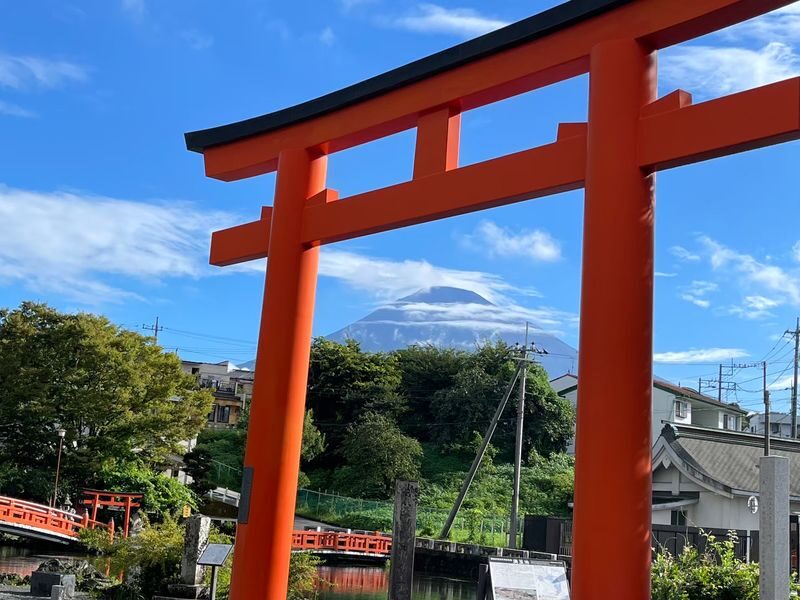 Feel Mt.Fuji and Sake tasting 1D Private Tour in Shizuoka - Lunch near the shrine, on your own tab