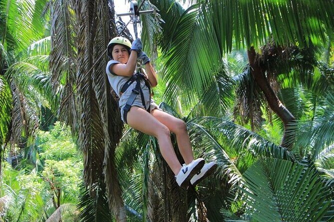 Feel the adrenaline and launch the 11-line zip line - Discovering Puerto Vallarta from the Sky and the Ground