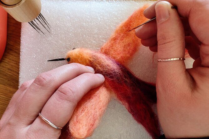 Felting Hummingbird Ornament Class in Estes Park - Why You’ll Love the Felting Hummingbird Ornament Class