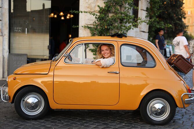 Fiat 500 Roma Professional Photography Service - Exploring Rome in a Vintage Fiat: Why It’s a Must-Do