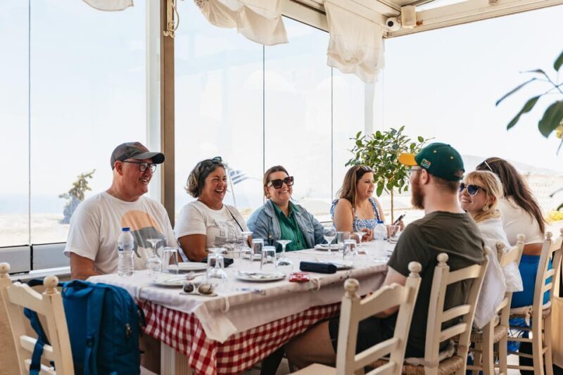 Fira: Guided Foodie Walking Tour with Tastings - The Scenic Component