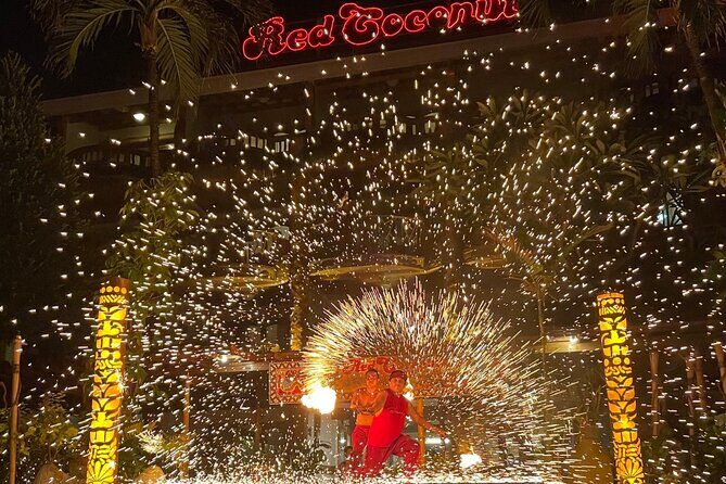 Fire Dancing Show At Red Coconut Beach Hotel - A Unique Night Out on Boracay’s White Beach