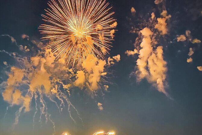 Fireworks at Sea - Cannes - Exploring the Itinerary in Detail