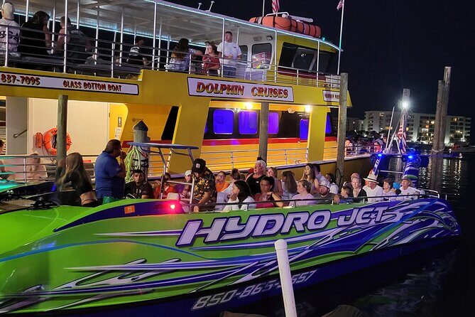 Fireworks Cruise in Destin Harbor aboard the hydrojet - The Sum Up