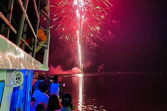 Fireworks Cruise with Dolphin Watch in Laguna Madre Bay - Authentic Traveler Experiences