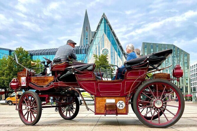 first electrical carriage in town - guided City Tours - Leipzig - Authentic Experiences and Authentic Guides