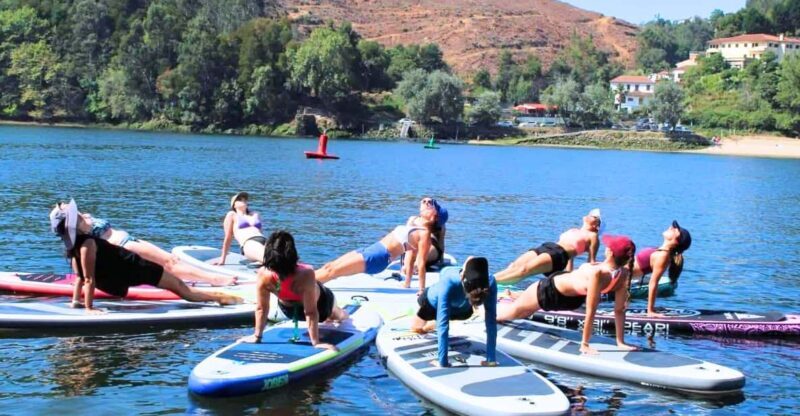 Fitness on StandUPaddle board and ride with pick up point - Experience the Authentic Joy of Paddleboarding in Portugals Norte Region